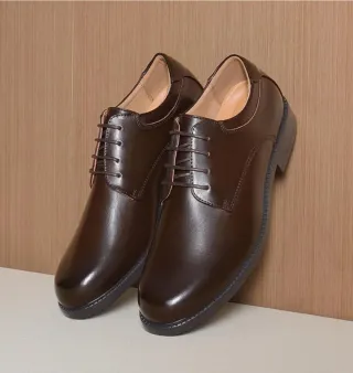 Zapatos vestir marrones Bruno Marc cordones Oxford