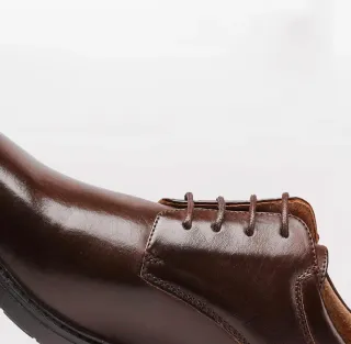 Zapatos vestir marrones Bruno Marc cordones Oxford