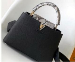 Bolso Negro y Multicolor