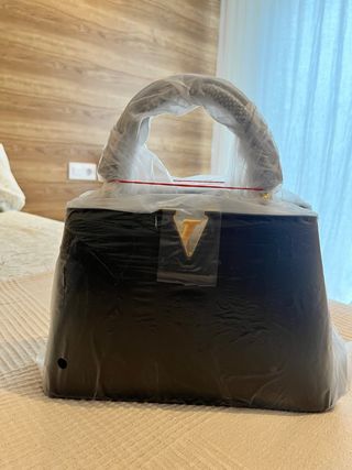 Bolso Negro y Multicolor