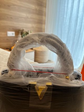 Bolso Negro y Multicolor