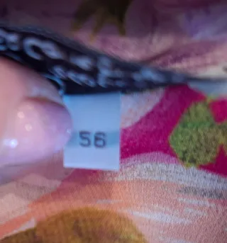 Blusa estampada mujer verde y rosa