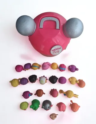 Mega Lote Pinypon Cabeza Neon Party + 25 Figuras