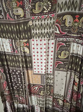 Vestido T&F Fashion estampado talla M