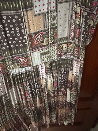 Vestido T&F Fashion estampado talla M