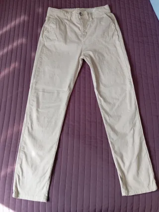 Pantalón chino niño 11-12 años beige