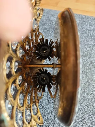 Aplique Vintage Pavo Real Años 70