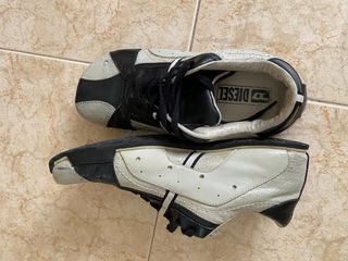 Zapatillas Diesel Talla 37 Beige/Negro