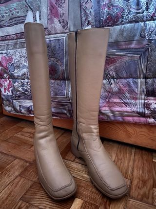 Botas altas 24h beige