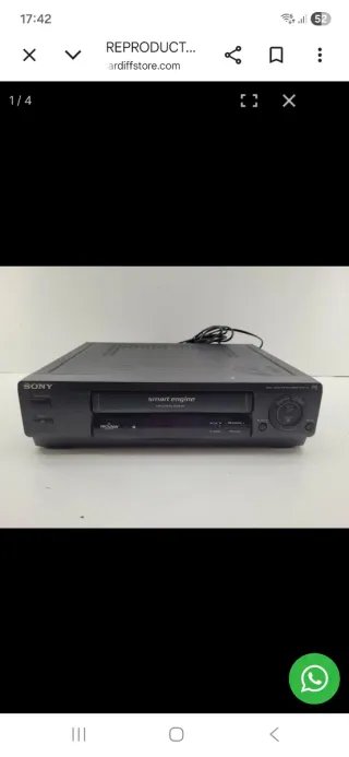 Reproductor VHS " LEER BIEN "