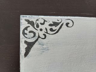 Perchero de pared shabby chic