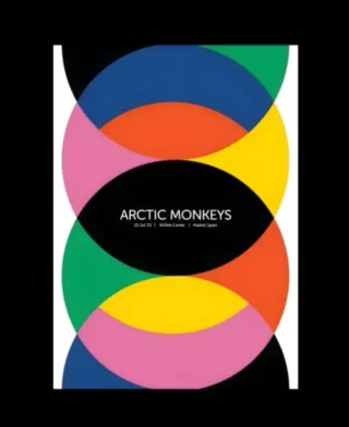 Poster "Arctic Monkeys" Live in Madrid 2023