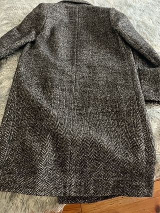 Abrigo Romi-Ho Negro/Gris Talla M