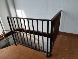 Escalera de caracol metálica