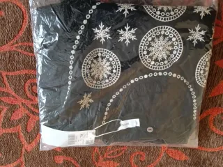 Blusa negra bordada talla única de Mango teen