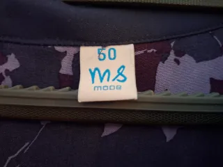 Blusa Estampada Mujer Azul Marino