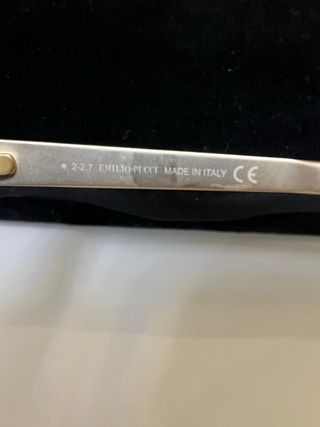 Occhiali Emilio Pucci con custodia Gucci