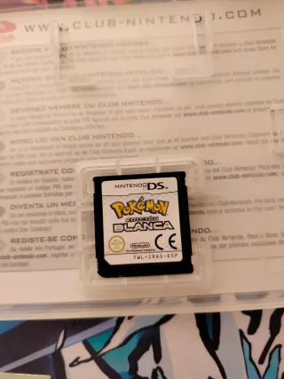 Pokémon Edición Blanca Nintendo DS