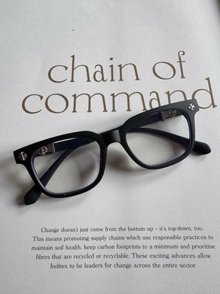 Gafas Chrome Hearts Negras
