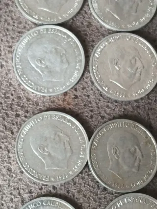20 Monedas 50 Céntimos Franco 1966