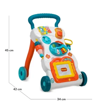 Correpasillos bebé ruedas velocidad regulable