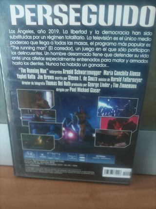 PELÍCULA DVD PERSEGUIDO