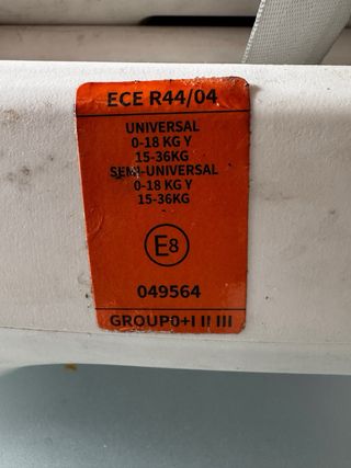 Silla de coche para bebé