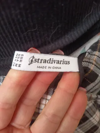 Falda Plisada Cuadros Mini