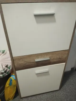 Mueble TV con vitrina y bar