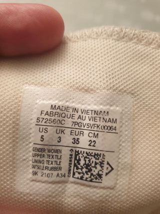 Converse All Star alte bianche tg 35