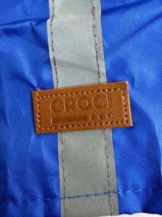 Impermeabile cane blu FBI