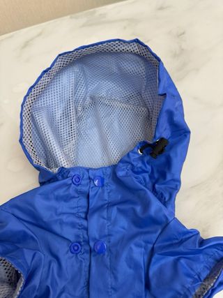 Impermeabile cane blu FBI