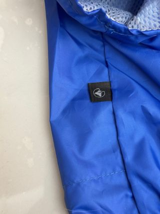 Impermeabile cane blu FBI