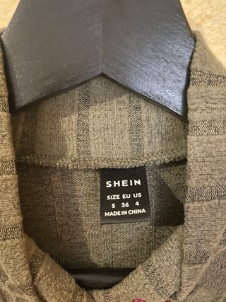 Jersey verde oliva de canalé