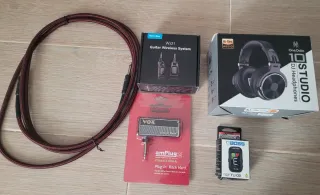 Guitarra Squier by Fender HSS LRL Negra