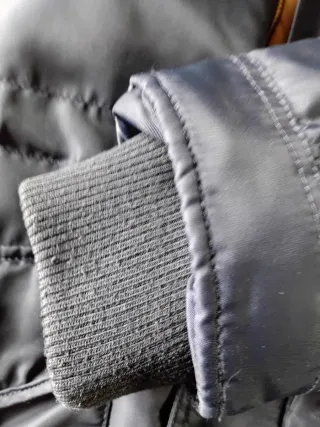 Parka azul estilo coreano