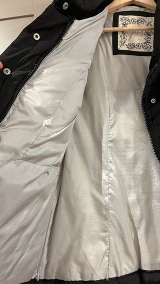 Parka de invierno negra