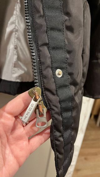 Parka de invierno negra