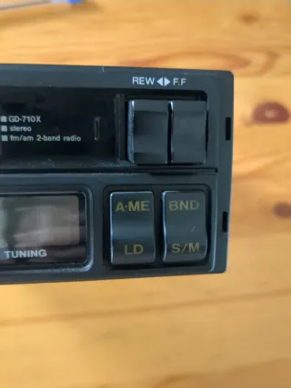 Radio Cassette Coche Geldof GD-710X