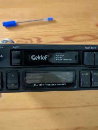 Radio Cassette Coche Geldof GD-710X