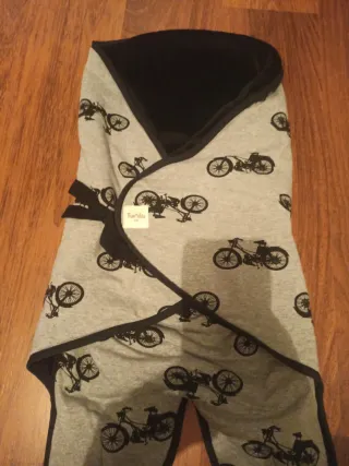 Saco bebé Fundas BCN estampado bicicletas