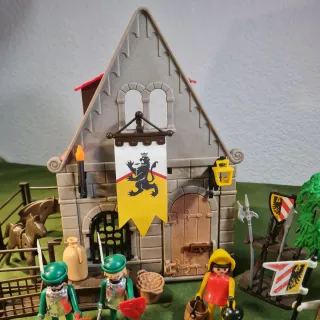 Playmobil Posada Medieval con Figuras