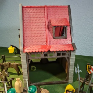 Playmobil Posada Medieval con Figuras