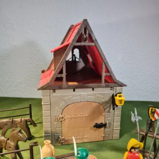 Playmobil Posada Medieval con Figuras