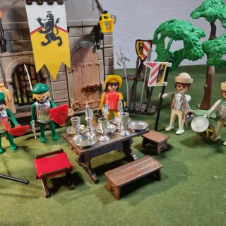 Playmobil Posada Medieval con Figuras