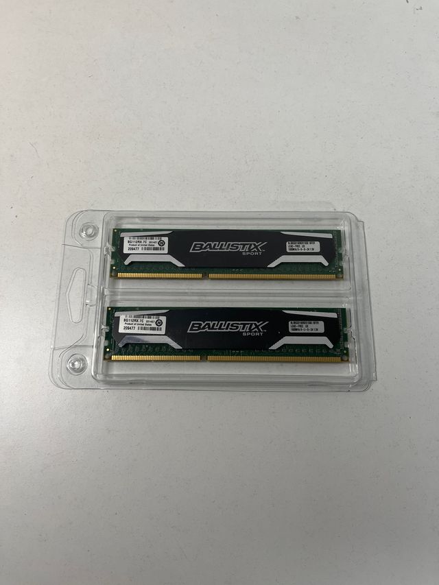 2x Módulos RAM Ballistix Sport