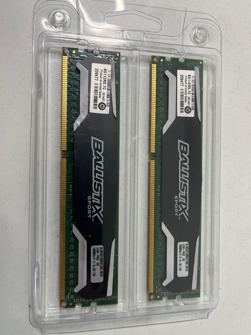 2x Módulos RAM Ballistix Sport afbeelding 2