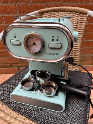 Cafetera SilverCrest Retro Azul