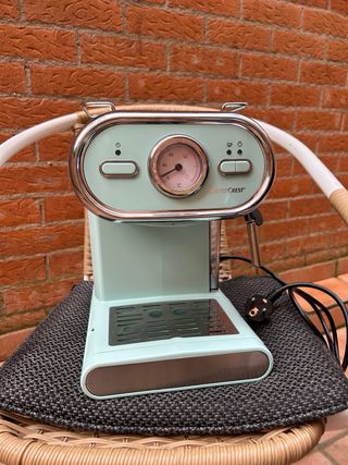 Cafetera SilverCrest Retro Azul