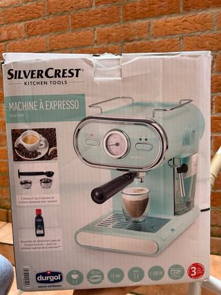 Cafetera SilverCrest Retro Azul